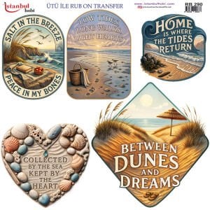 Ütü İle Rub On Transfer 30x30cm RB290