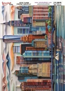 Pirinç Dekopaj Kağıdı 30x42cm PT-3013