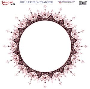 Ütü İle Rub On Transfer 30x30cm RB292
