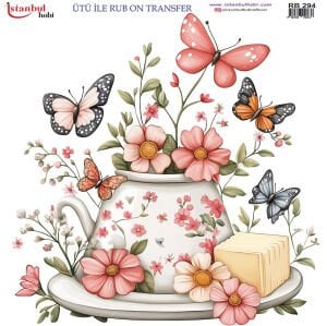 Ütü İle Rub On Transfer 30x30cm RB294