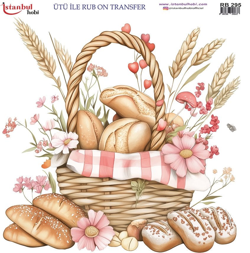 Ütü İle Rub On Transfer 30x30cm RB295