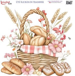 Ütü İle Rub On Transfer 30x30cm RB295