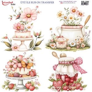 Ütü İle Rub On Transfer 30x30cm RB296