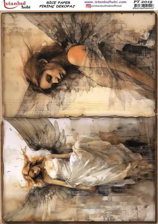 Pirinç Dekopaj Kağıdı 30x42cm PT-2019