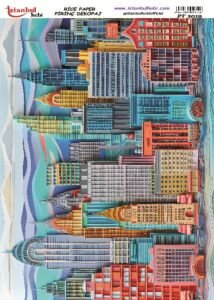 Pirinç Dekopaj Kağıdı 30x42cm PT-3019