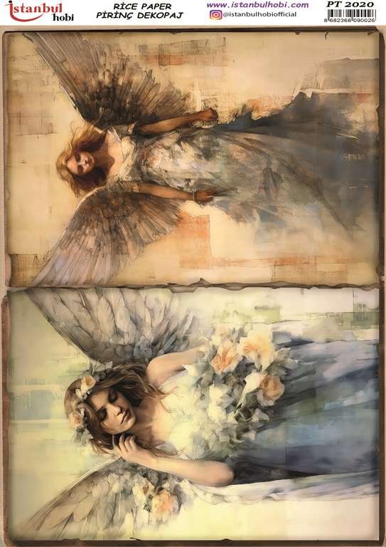 Pirinç Dekopaj Kağıdı 30x42cm PT-2020