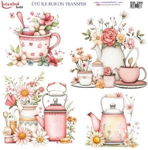Ütü İle Rub On Transfer 30x30cm RB298