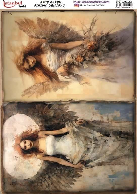Pirinç Dekopaj Kağıdı 30x42cm PT-2021