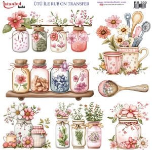 Ütü İle Rub On Transfer 30x30cm RB300