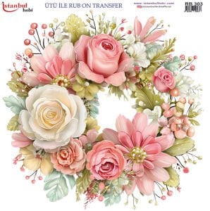 Ütü İle Rub On Transfer 30x30cm RB303