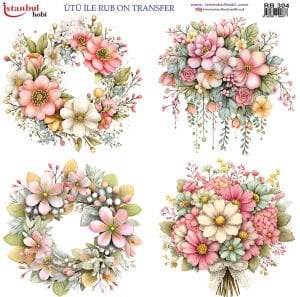 Ütü İle Rub On Transfer 30x30cm RB304