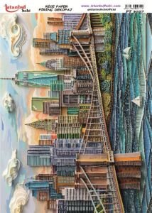 Pirinç Dekopaj Kağıdı 30x42cm PT-3027