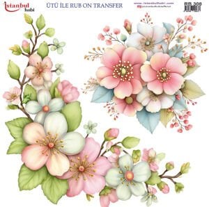 Ütü İle Rub On Transfer 30x30cm RB308