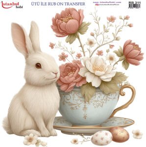 Ütü İle Rub On Transfer 30x30cm RB311