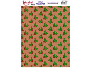 Yılbaşı Sulu Transfer Kağıdı 25x35cm STY-122