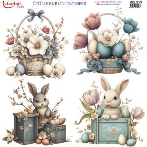 Ütü İle Rub On Transfer 30x30cm RB313