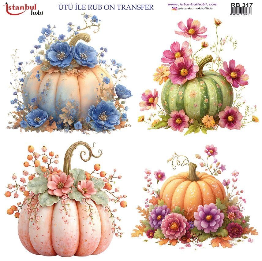 Ütü İle Rub On Transfer 30x30cm RB317