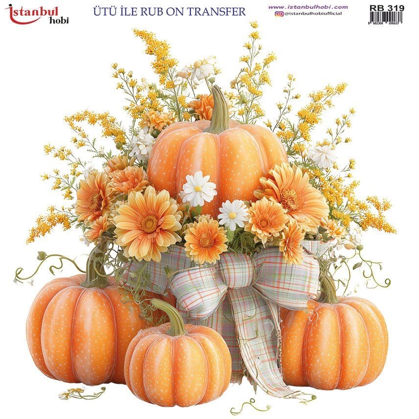 Ütü İle Rub On Transfer 30x30cm RB319