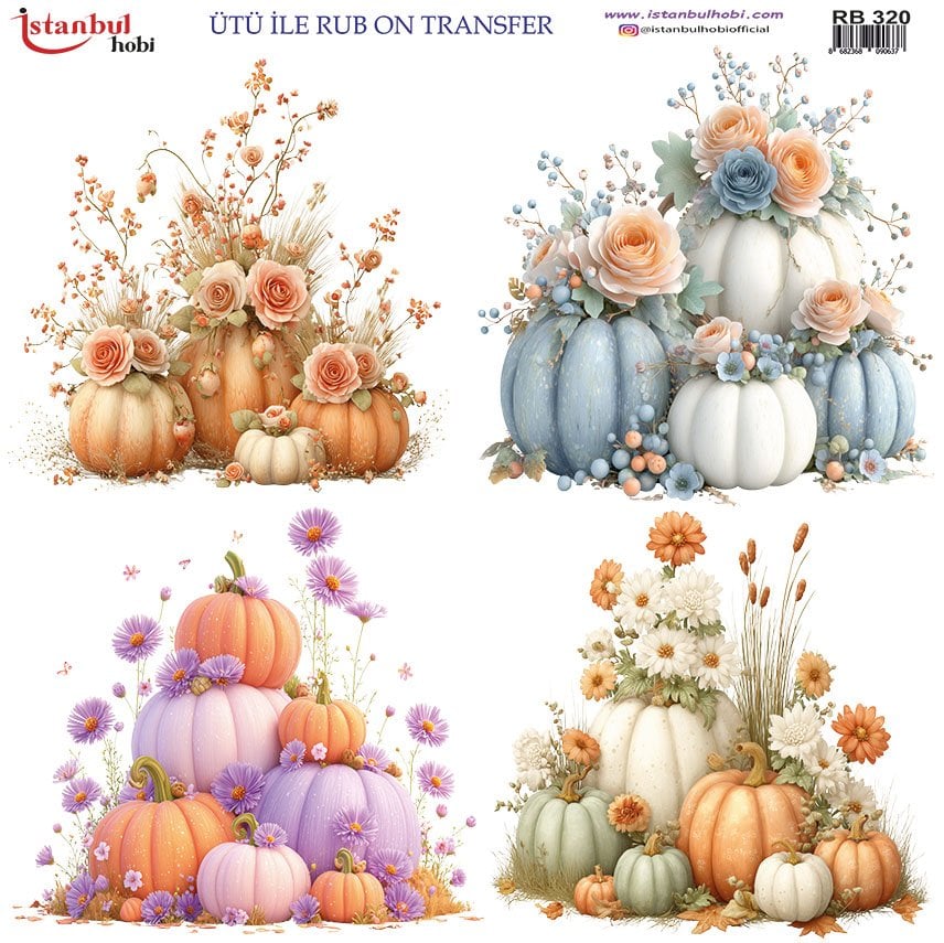 Ütü İle Rub On Transfer 30x30cm RB320