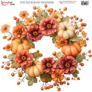 Ütü İle Rub On Transfer 30x30cm RB321