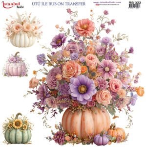 Ütü İle Rub On Transfer 30x30cm RB322