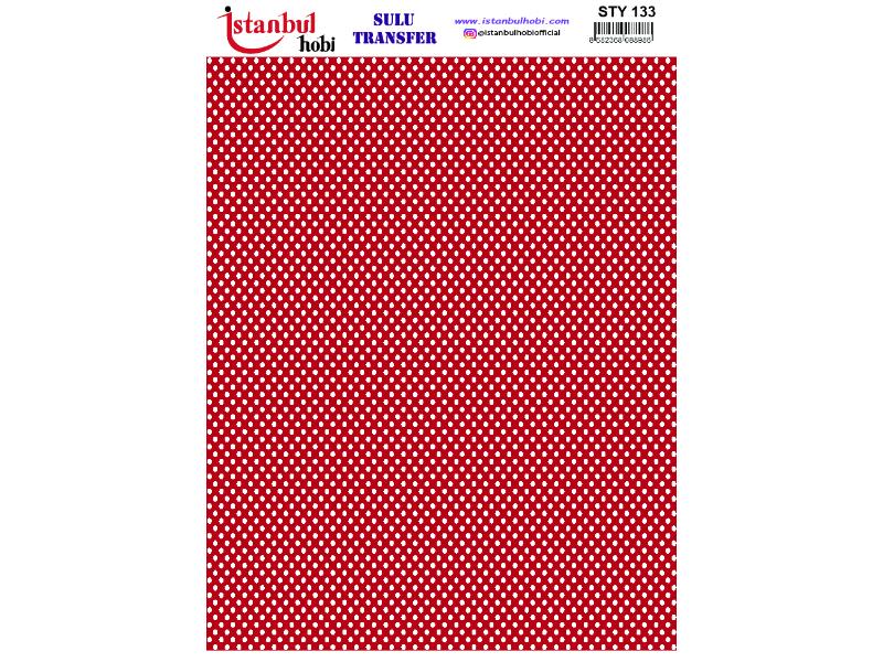 Yılbaşı Sulu Transfer Kağıdı 25x35cm STY-133