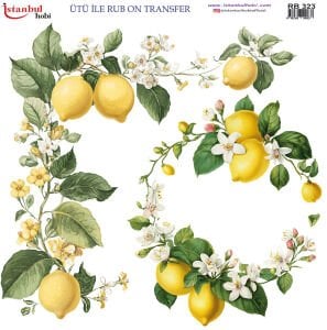 Ütü İle Rub On Transfer 30x30cm RB323