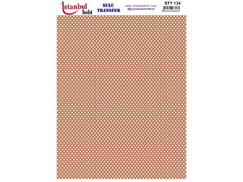 Yılbaşı Sulu Transfer Kağıdı 25x35cm STY-134
