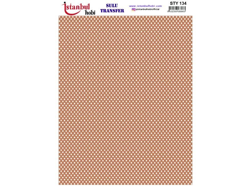 Yılbaşı Sulu Transfer Kağıdı 25x35cm STY-134