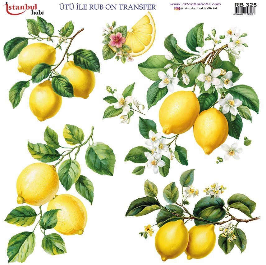 Ütü İle Rub On Transfer 30x30cm RB325
