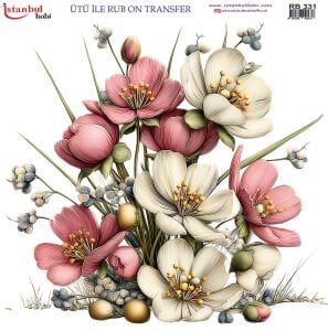 Ütü İle Rub On Transfer 30x30cm RB331