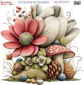 Ütü İle Rub On Transfer 30x30cm RB333