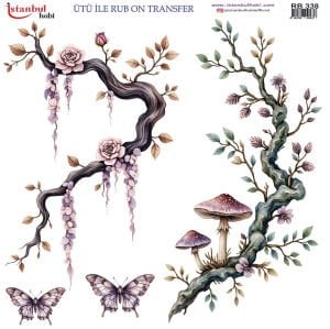 Ütü İle Rub On Transfer 30x30cm RB338