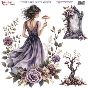 Ütü İle Rub On Transfer 30x30cm RB339