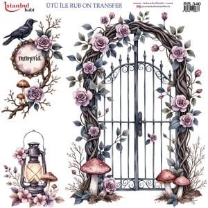 Ütü İle Rub On Transfer 30x30cm RB340