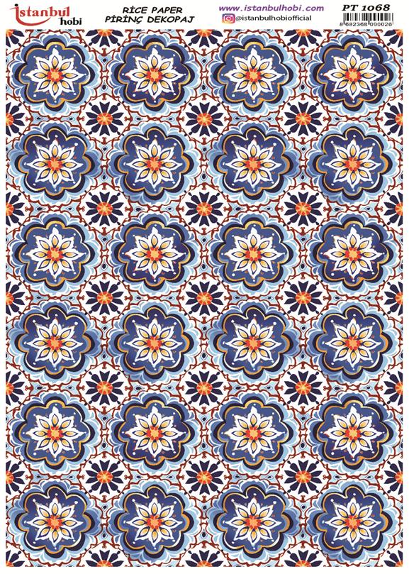 Pirinç Dekopaj Kağıdı 30x42cm PT-1068