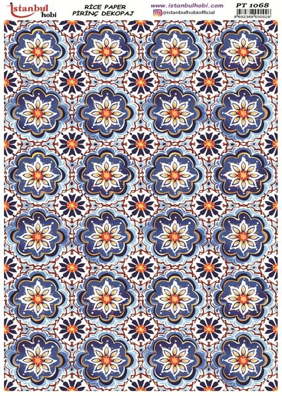 Pirinç Dekopaj Kağıdı 30x42cm PT-1068