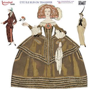 Ütü İle Rub On Transfer 30x30cm RB349