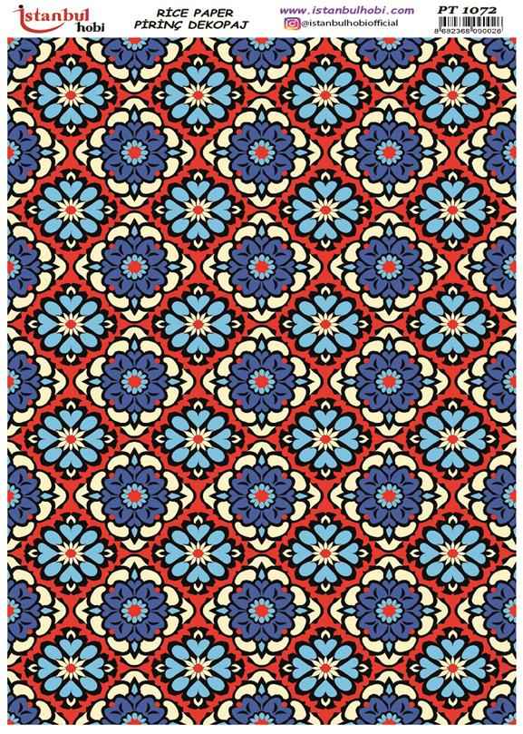 Pirinç Dekopaj Kağıdı 30x42cm PT-1072