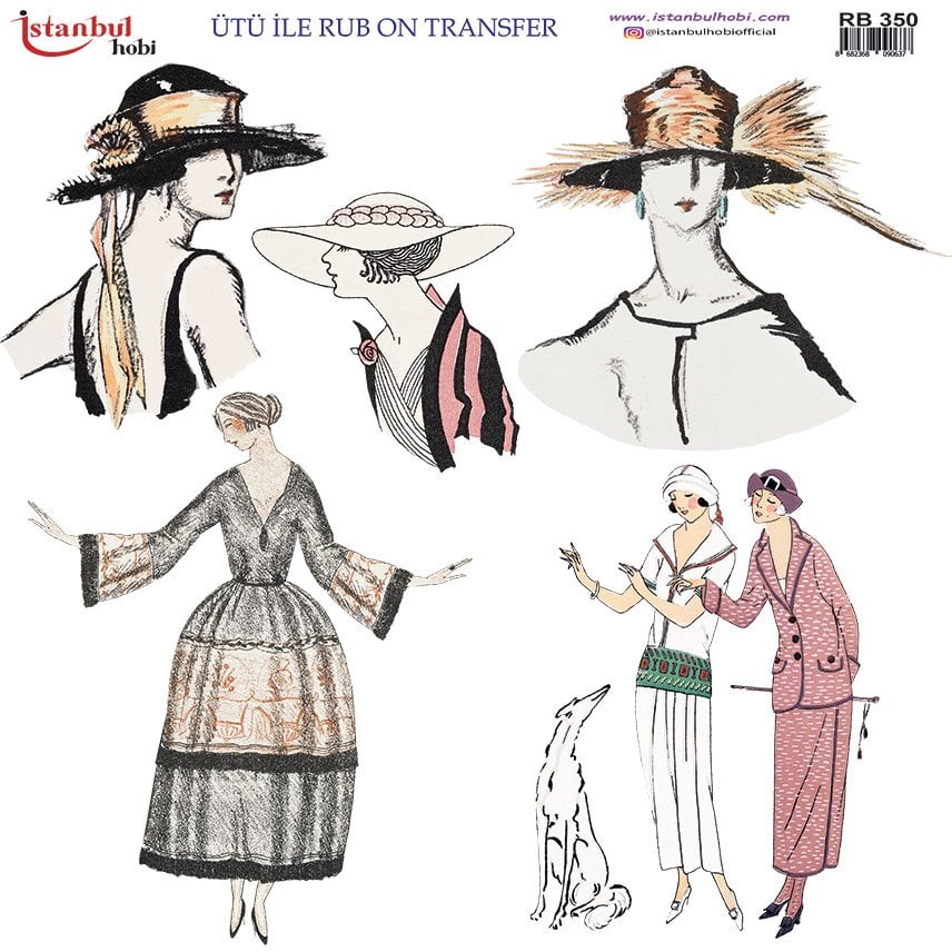 Ütü İle Rub On Transfer 30x30cm RB350