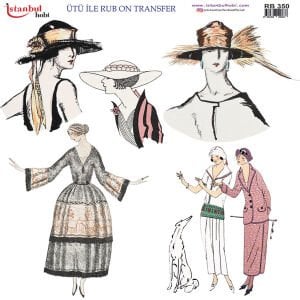 Ütü İle Rub On Transfer 30x30cm RB350