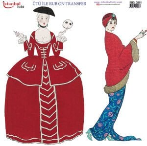 Ütü İle Rub On Transfer 30x30cm RB351