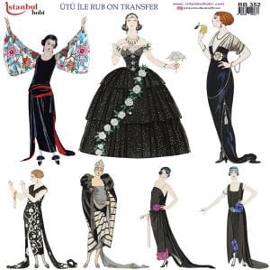 Ütü İle Rub On Transfer 30x30cm RB352