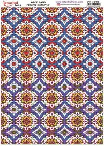 Pirinç Dekopaj Kağıdı 30x42cm PT-1075