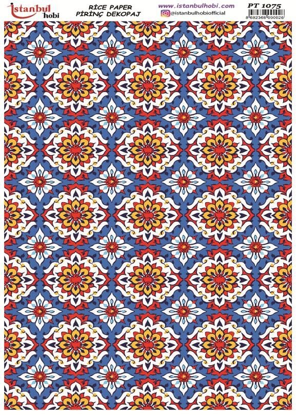 Pirinç Dekopaj Kağıdı 30x42cm PT-1075