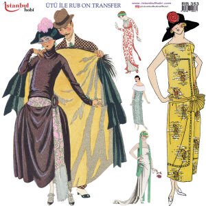 Ütü İle Rub On Transfer 30x30cm RB353