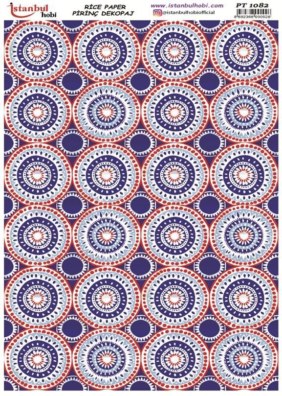 Pirinç Dekopaj Kağıdı 30x42cm PT-1082