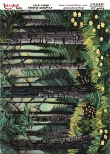 Pirinç Dekopaj Kağıdı 30x42cm PT-3083