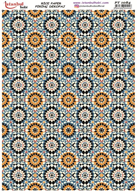 Pirinç Dekopaj Kağıdı 30x42cm PT-1084