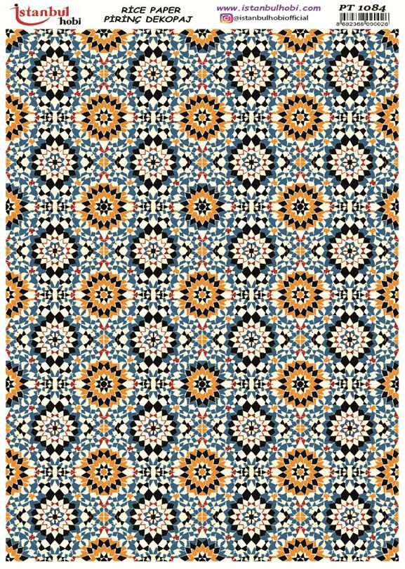 Pirinç Dekopaj Kağıdı 30x42cm PT-1084
